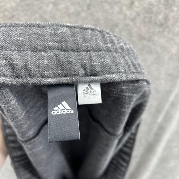 Adidas Sweatpants Men Extra Large Adult Gray Jogger Pants Outdoor Fleece XL - Picture 11 of 12